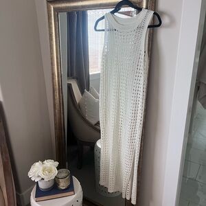 Crochet coverup maxi